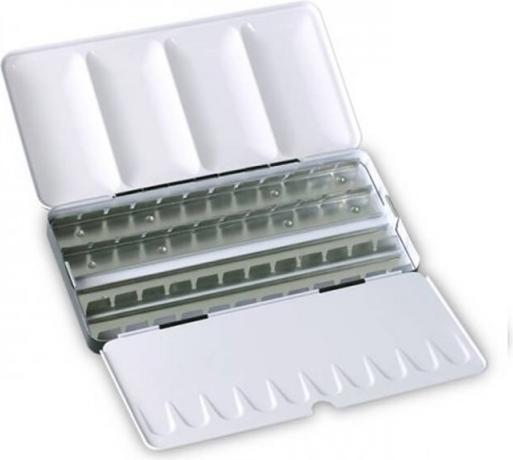 Produktbild Ami Aquarellkasten leer (Weiss)