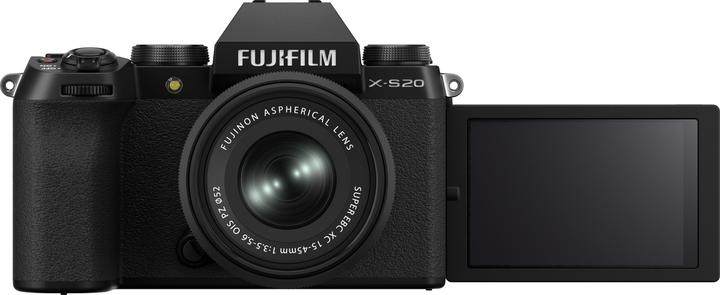 Fujifilm X-S20 Kit (15 - 45 mm, 26.10 Mpx, APS-C / DX)