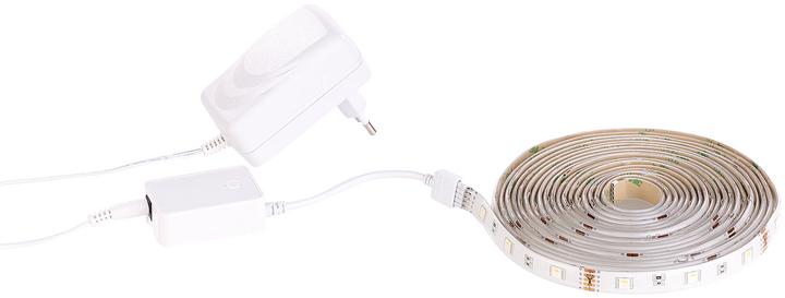 Actual product image Luminea Wi-Fi LED Strip, Amazon Alexa & Google Assistant Compatible (Warm white, Neutral White, 500 cm, Outdoor)
