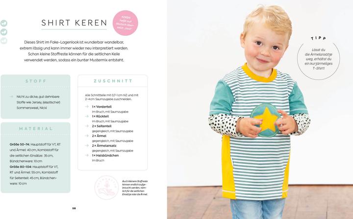 Immagine prodotto Einfach nachhaltig nähen – Babys & Kids (Tedesco, Katja Czajkowski, 2020)