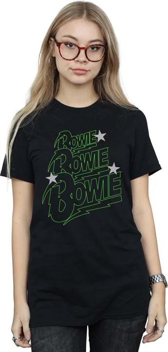 Produktbild David Bowie Multiple Neon Logo TShirt (S)