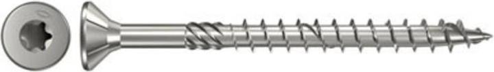 Actual product image Fischer Wood construction screw Power-Fast countersunk head TX 8x160 mm blue galvanised 50 pcs. (200 Screws per piece)