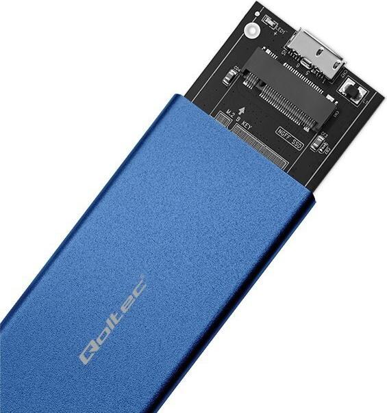Produktbild Qoltec Aluminium-Gehäuse (M.2)