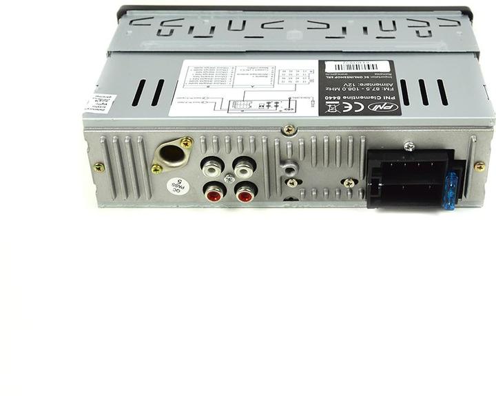 Image du produit PNI Radio lecteur MP3 de voiture Clementine 8440, 4x45 W, 12 V, 1 DIN, avec SD, USB, AUX, RCA