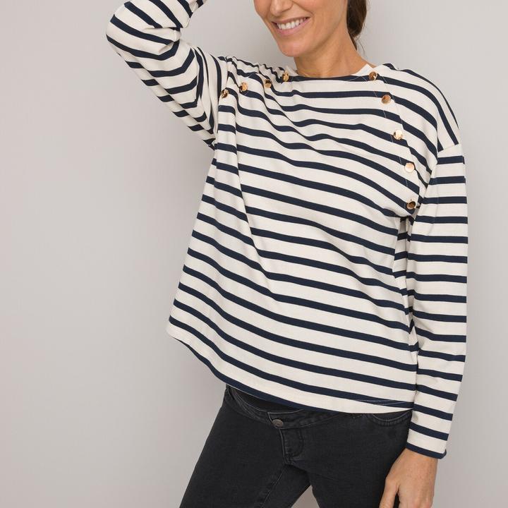 Image du produit La Redoute Collections T-shirt de maternité rayé (S)
