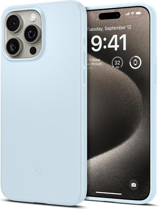Produktbild Spigen Thin Fit, stumm blau - iPhone 15 Pro Max (Apple iPhone 15 Pro Max)