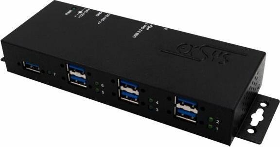 Actual product image Exsys USB hub EX-1517HMVS (USB-B, 7 Ports)