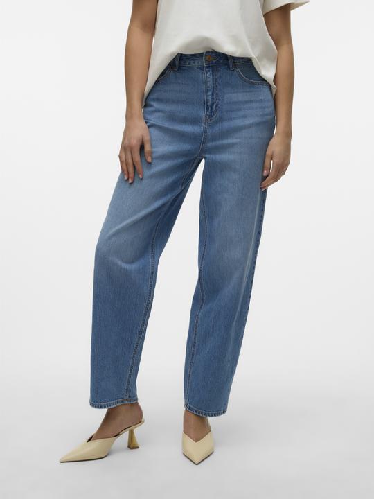 Produktbild Vero Moda VMETNA Hohe Taille Barrel Fit Jeans Straight-Fit (W31/L34)