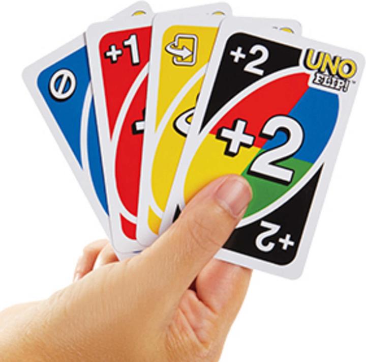 Actual product image Mattel Games Uno Flip (Multilingual)
