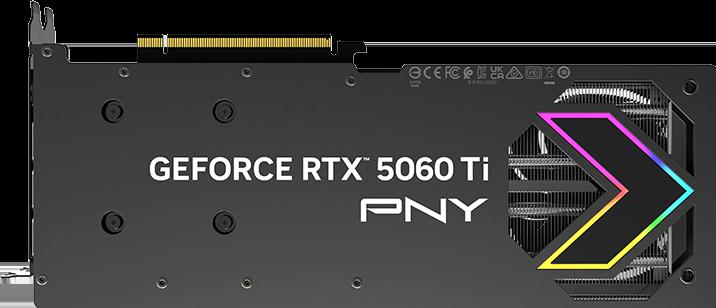 Actual product image PNY GeForce RTX 5060 Ti Epic-X RGB Overclocked Triple Fan (16 GB)