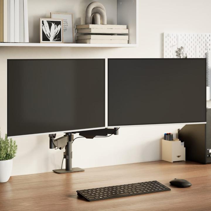 Produktbild VidaXL Doppel-Monitorarm für Max 27 Zoll VESA 75/100 mm 20 kg (27")