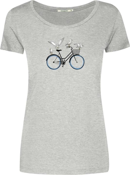 Image du produit Greenbomb Women's Bike Seagulls Loves T-Shirt (L)