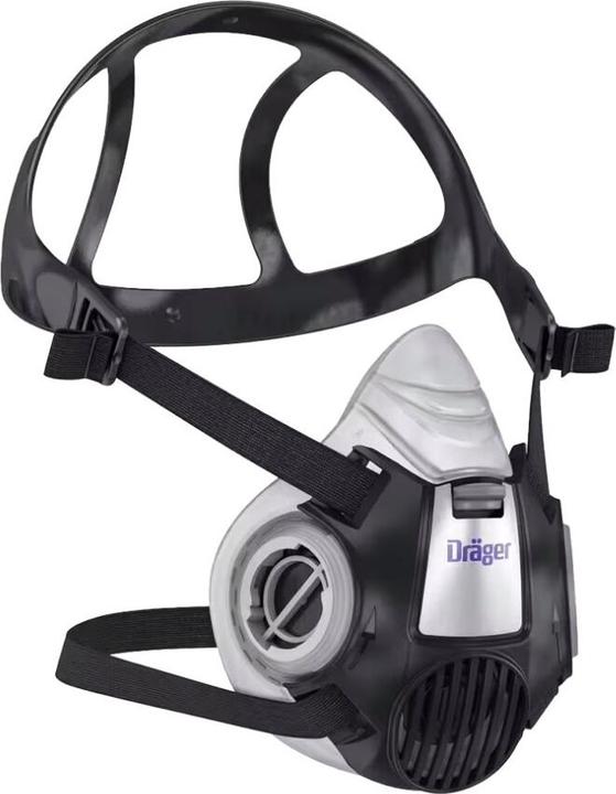 Image du produit L+D Demi-masque X-plore® 3300, corps du masque en TPE souple, taille M. (Pas de classe de protection officielle, 1 x)