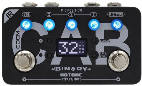 Actual product image Hotone Binary IR Cab (Bass, Guitar)