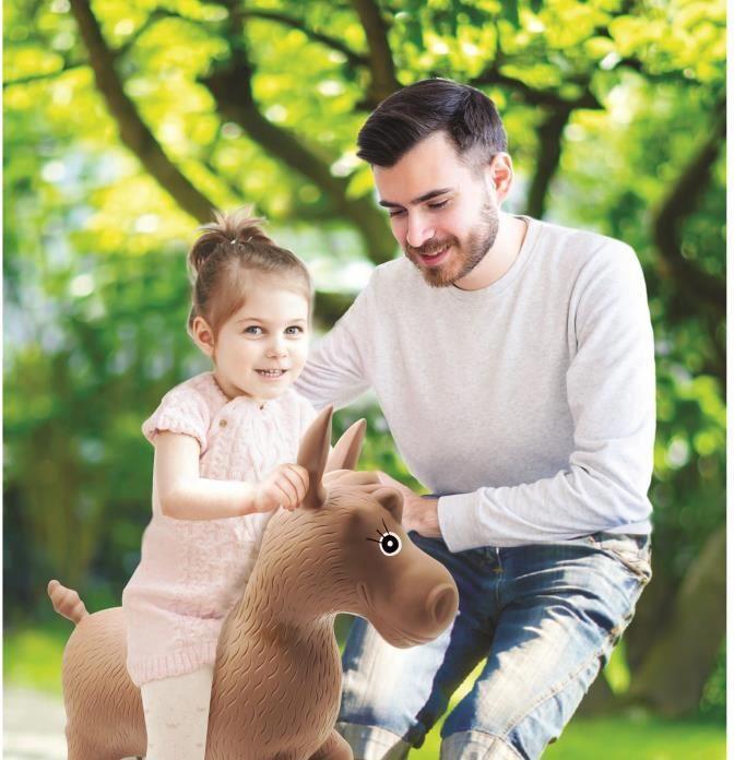 Immagine prodotto Lexibook Cavallo gonfiabile di peluche (BGP050)