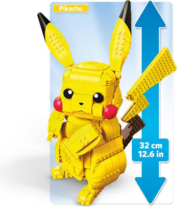 Actual product image Mega Construx Pokemon Jumbo Pikachu
