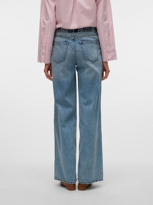 Actual product image Vero Moda VMREMY Mid Rise Gerade geschnitten Jeans Weit geschnitten (W30/L32)