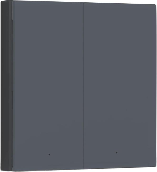 Image du produit Aqara Smart Wall Switch H1 Gris Non Neutre, Double Rocker (Zigbee)