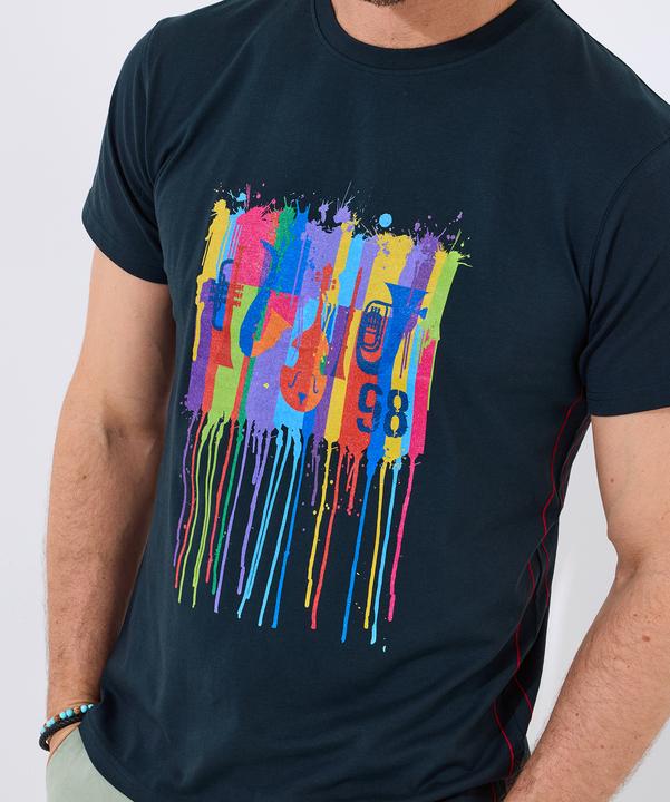 Actual product image Joe Browns Drippy Jazz Graphic T-Shirt (S)