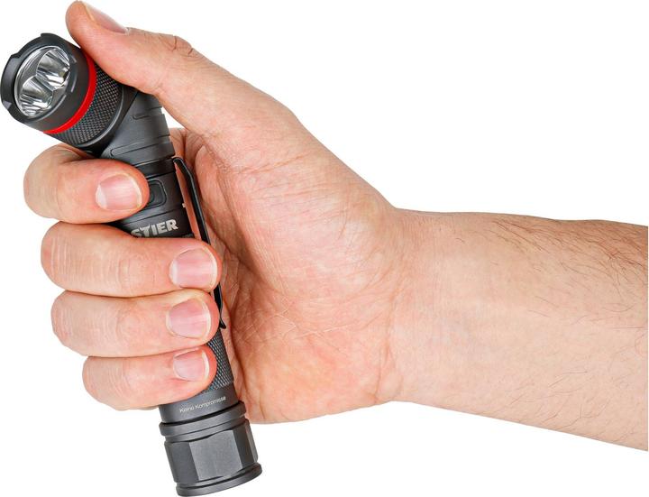 Produktbild Stier Akku-LED-Taschenlampe (15.90 cm, 300 lm)
