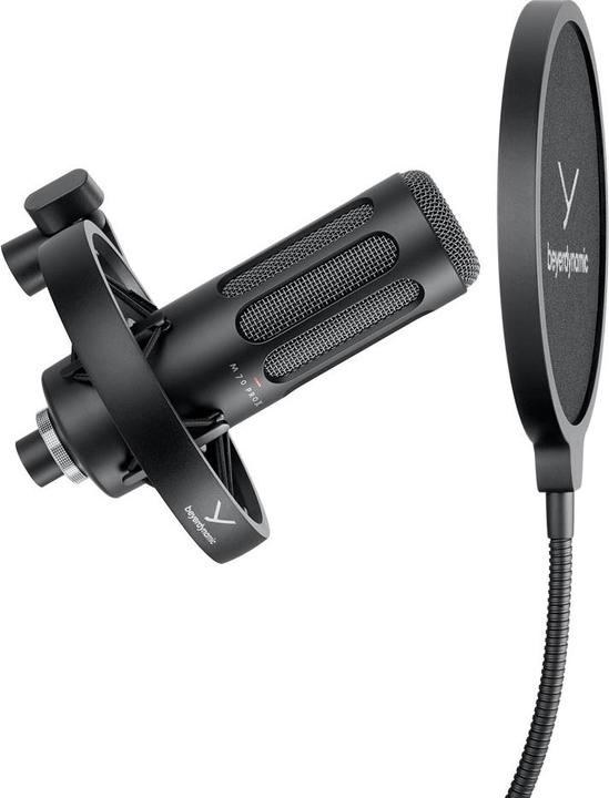 Produktbild Beyerdynamic M 70 PRO X Dynamic Broadcast Microphone, 3-pin XLR, Black, Wired