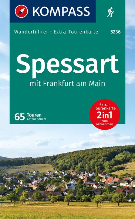 Produktbild Wanderführer Spessart, 65 Touren mit Extra-Tourenkarte (Deutsch, 2024)