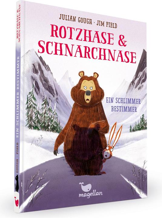 Immagine prodotto Rotzhase & Schnarchnase - Ein schlimmer Bestimmer - Band 5 (Tedesco, Julian Gough, Gesine Schröder, Campo Jim, 2021)