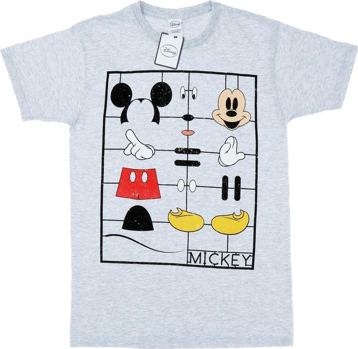 Immagine prodotto Disney Mickey Mouse Construction Kit Maglietta Uomo (M)