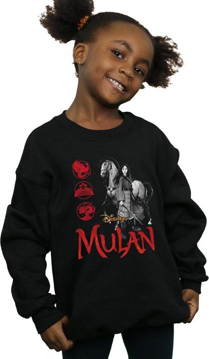 Immagine prodotto Disney Mulan Movie Horse Pose Felpa Ragazze (116)