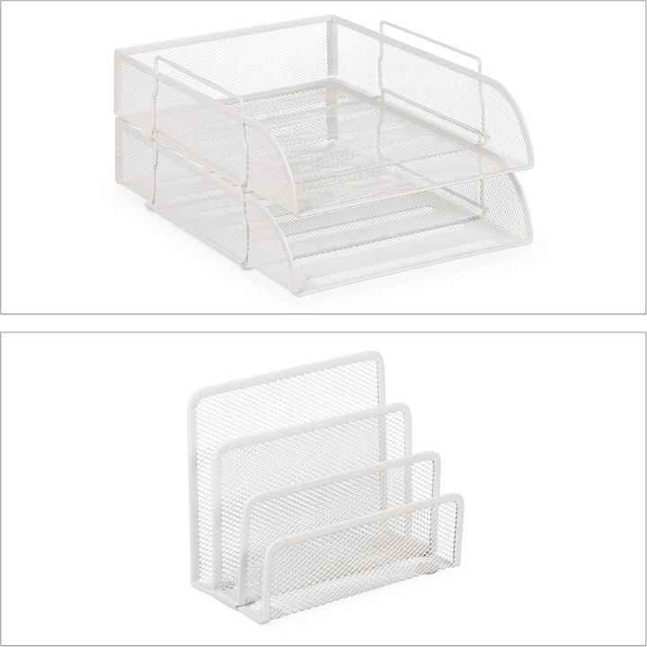 Actual product image Relaxdays Desk organiser set