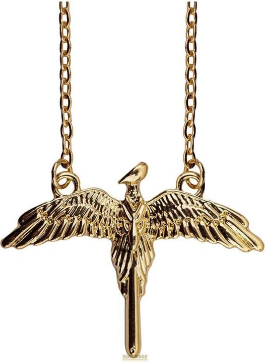 Image du produit Cinereplicas Harry Potter pendentif et collier Fawkes (Fer, Alliage de zinc, 52 - 58 cm)