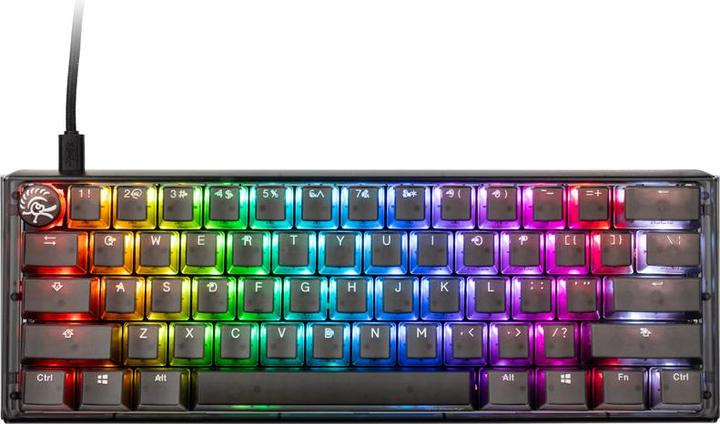 Immagine prodotto Ducky Mini tastiera da gioco One 3 Aura nera, LED RGB - Kailh Jellyfish Y (USA) (Ing. Int., Cablato)