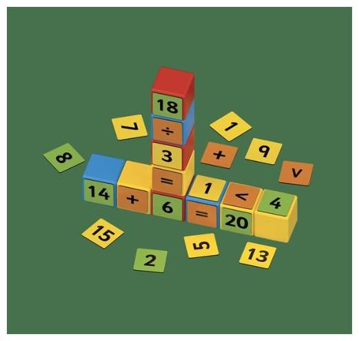 Immagine prodotto Geomag Cubi magnetici Magicube Math 55 Cubi