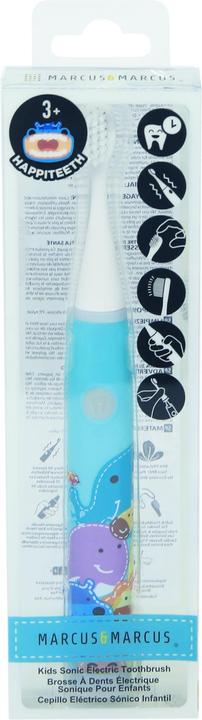 Marcus&Marcus Elektrische Kinderzahnbürste Blau (Oszillierende Zahnbürste)