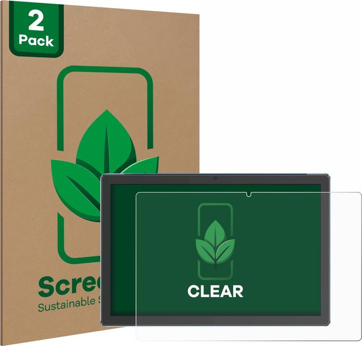 Produktbild ScreenLeaf Schutzfolie nachhaltiger Displayschutz Displayschutzfolie Folie Klar Transparent (2 Stück, J10)