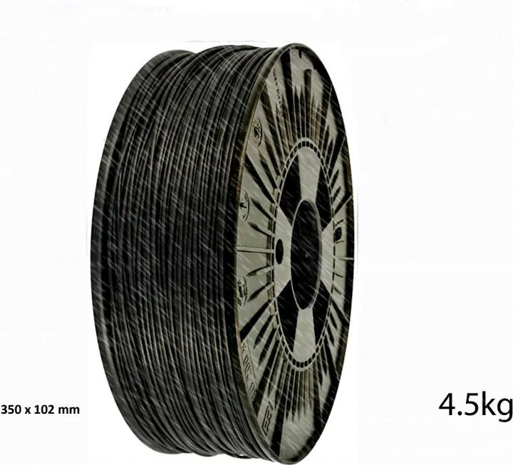 Immagine prodotto Filamento PLA Glitter grigio vulcano 4,5 kg 1,75 mm (PLA, 1.75 mm, 4500 g, Grigio)