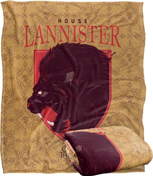 Produktbild Game of Thrones Decke House Lannister (152 x 127 cm)