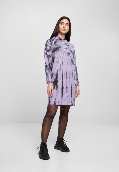 Actual product image Urban Classics Ladies Oversized Tie Dye Hoody Dress - 13667 (S)