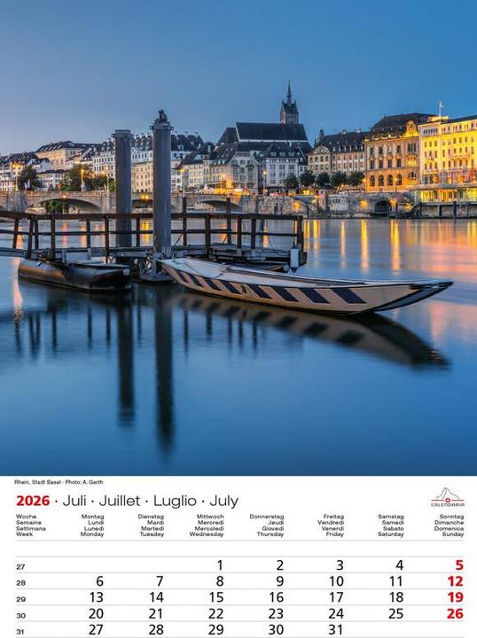 Produktbild Swiss Souvenier 2026 (Harter Einband)