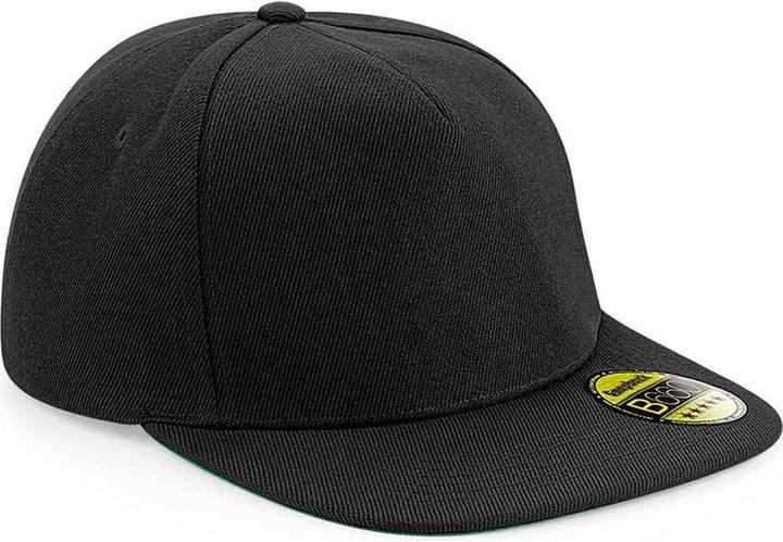 Beechfield Original Flat Peak Snapback Cap (One Size)