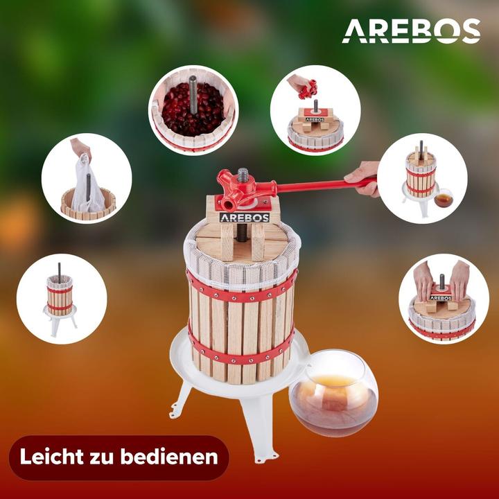Image du produit Arebos Presse à fruits