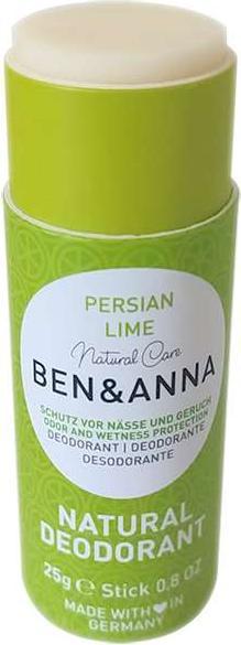Actual product image Ben & Anna Persian Lime Travel 25gr (Stick)