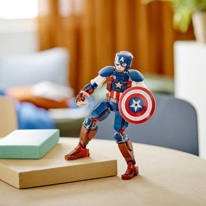 Actual product image LEGO Captain America Building Figure (76258, LEGO Marvel)
