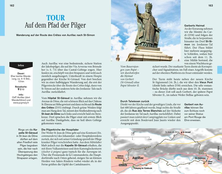 Produktbild Reise-Taschenbuch Auvergne, Zentralmassiv (Deutsch, Hans E. Latzke, 2023)