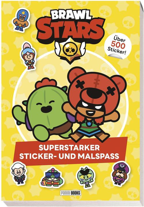Actual product image Panini Brawl Stars Super-strong sticker and colouring fun (German, Panini, 2023)