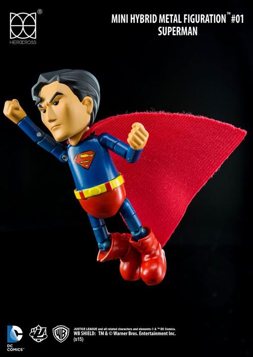 Produktbild Herocross Justice League “Superman” Mini Hybrid Metal Actionfigur