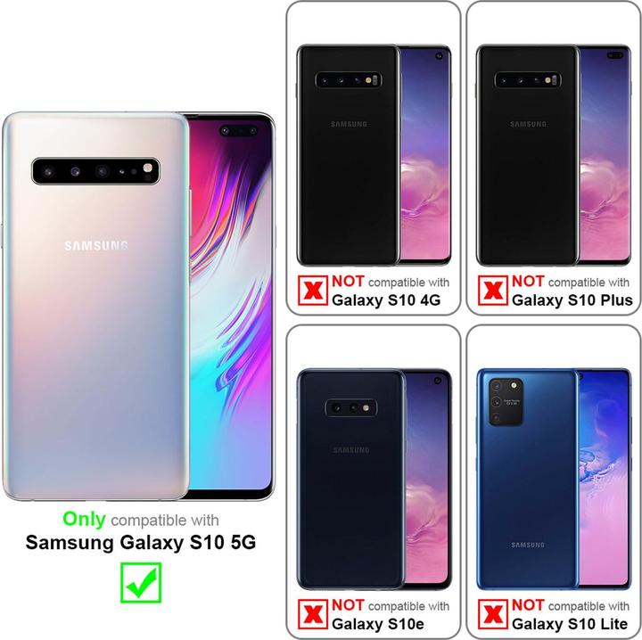 Productafbeelding Cadorabo Boek Onzichtbare Magneethoes (Samsung Galaxy S10 5G)