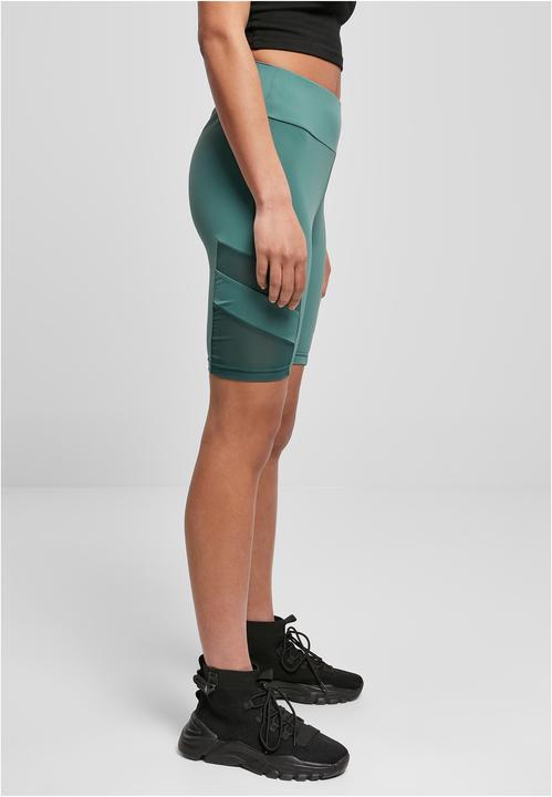 Immagine prodotto Urban Classics Pantaloncini da ciclismo Tech Mesh a vita alta da donna (XXL)