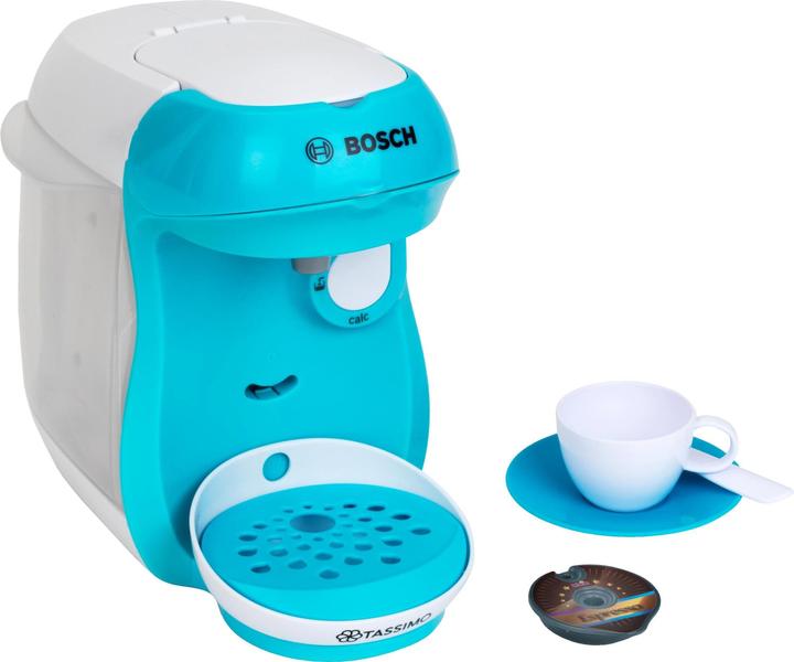 Image du produit Theo Klein 9520 Bosch Cafetière électrique Tassimo "Happy" I Avec bruitage, possibilité de remplissage d'eau e
