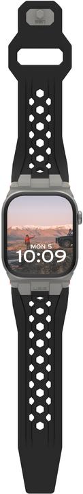 Immagine prodotto UAG Cinturino Urban Armor Gear Monarch| Apple Watch Ultra/42/44/45/46mm|nero/titanio (194158114036) (Silicone, Apple Watch)